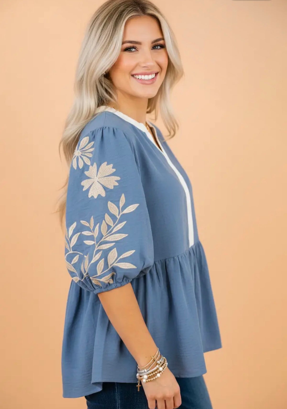 The Bluebell Bloom Blouse
