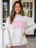 Jesus Mockneck Sweatshirt